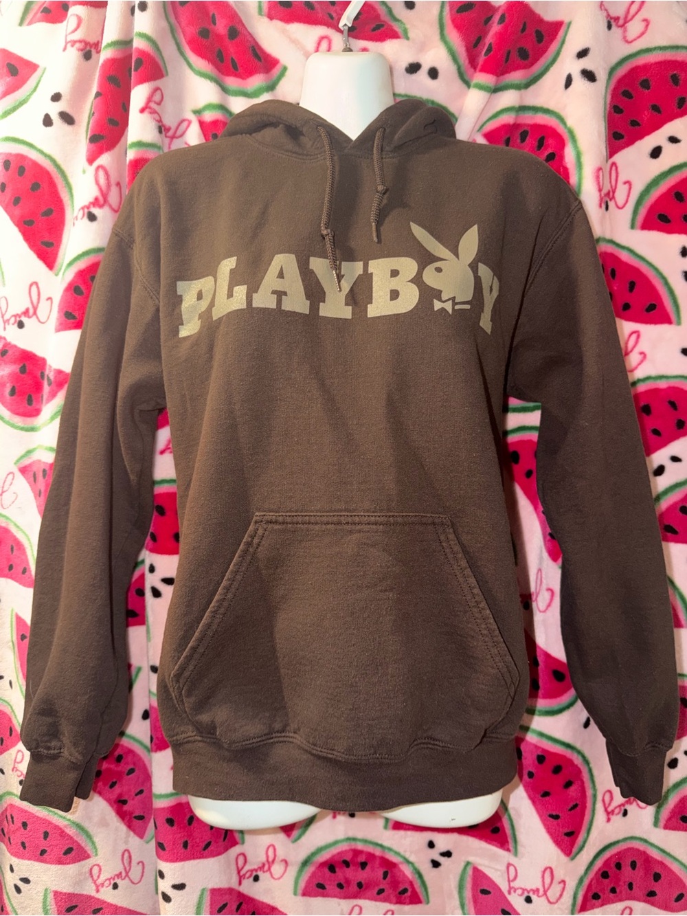 🤎 PLAYBOY Hoodie with Front and Back Logo